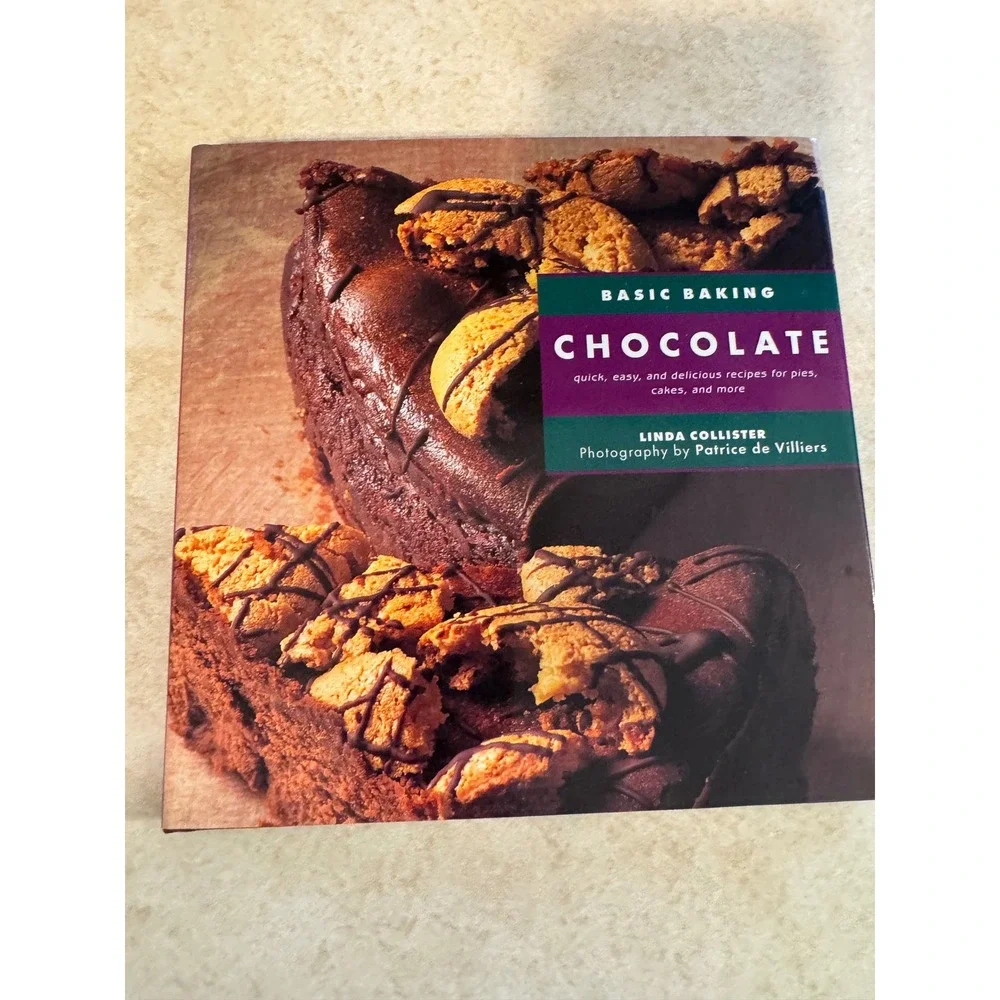Basic Baking Chocolate Linda Collister Cookbook 1997 Hardcover 157717171X